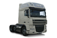 Car Hire Galashiels - 44 Tonne Sleeper Truck - Truck hire Galashiels